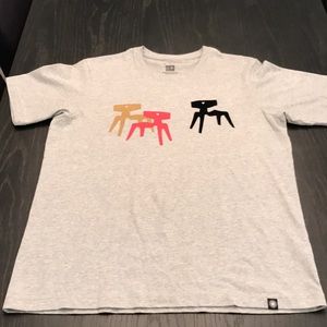 NWOT MENS UNIQLO EAMES SHIRT RELAXED FIT LARGE